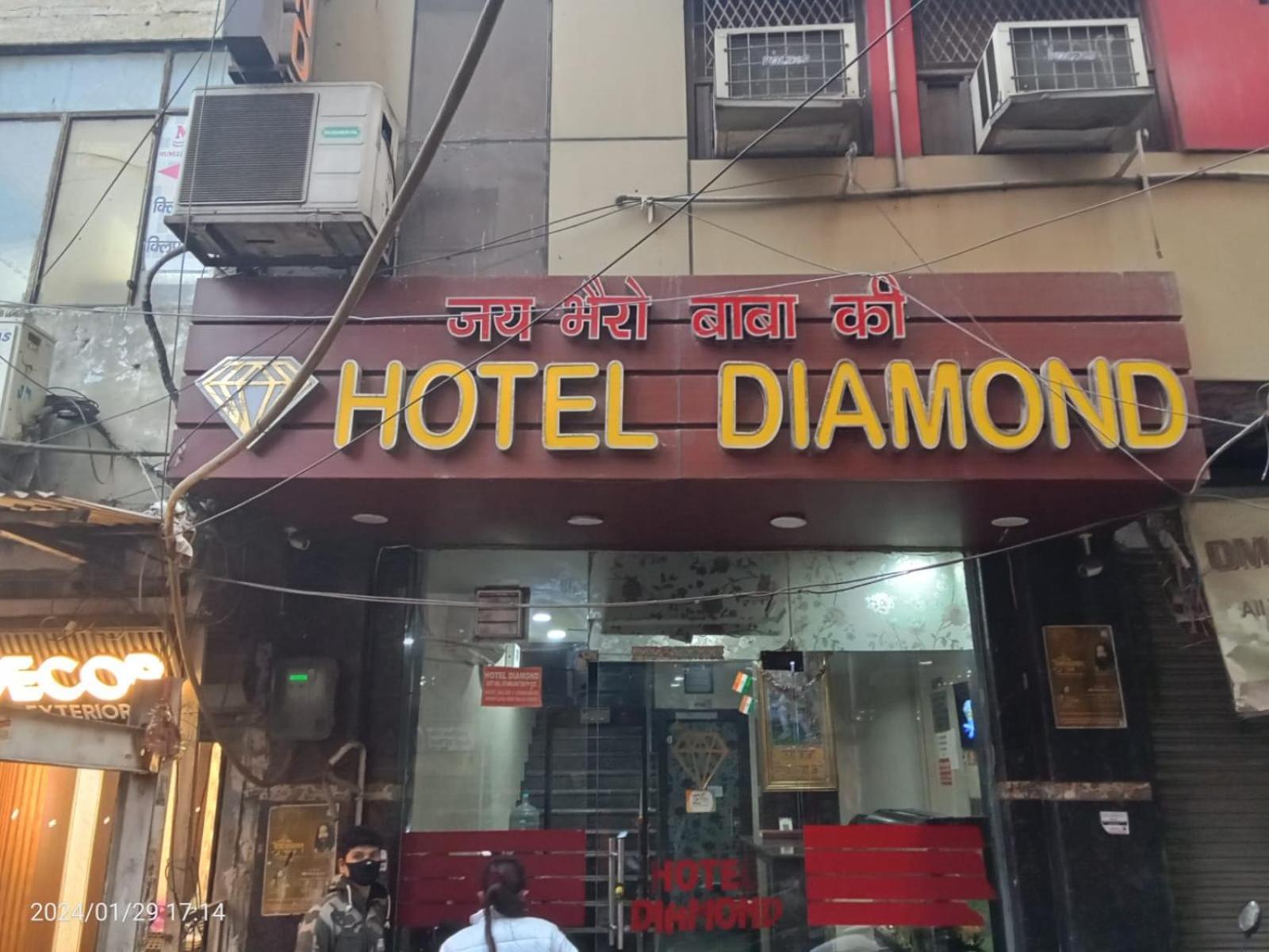 Hotel Diamond New Delhi Extérieur photo